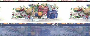 Floral Top Border -  top scroll by Patty